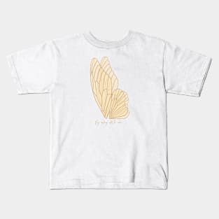 fly away with me Kids T-Shirt